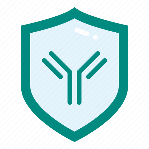 Immunity, immune, antibody, antigen, medicine, protection, shield icon - Download on Iconfinder