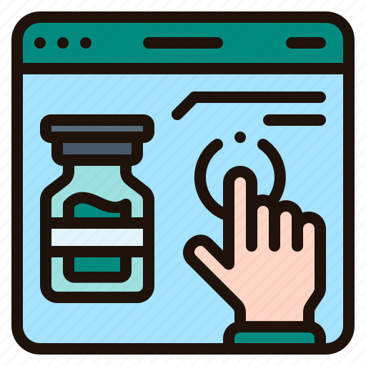 Online, pharmacy, medication, vaccination, healthcare, medical, vaccine icon - Download on Iconfinder