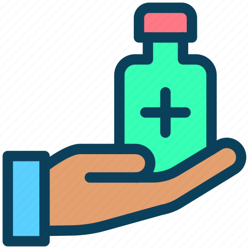Vaccine, medicine, healthcare, pharmacy, hand icon - Download on Iconfinder