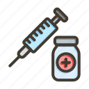vaccine, injection, syringe, medical, medicine