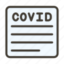 covid report, report, coronavirus, file, medical