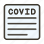 covid report, report, coronavirus, file, medical 