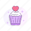 cupcake, baked, food, sweet, small, cake 