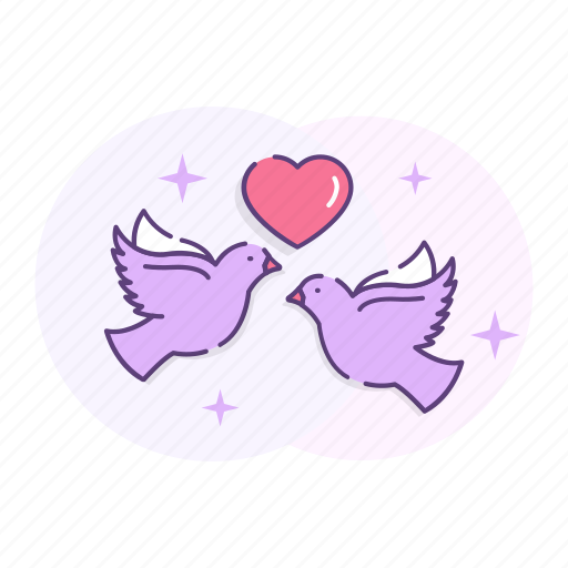 Love, birds, pair, married, concern, desire icon - Download on Iconfinder