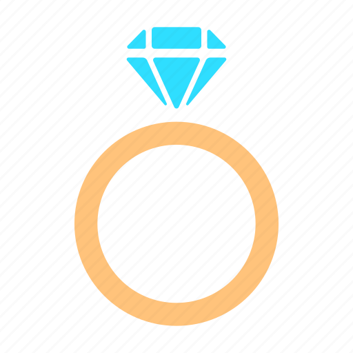 Commitment, couple, diamond, engagement, marriage, romantic, wedding ring icon - Download on Iconfinder