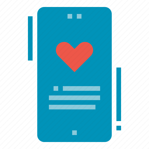 Application, chat, love, message, phone icon - Download on Iconfinder