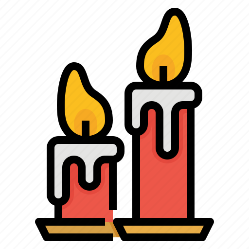 Candles, decoration, dinner, light icon - Download on Iconfinder