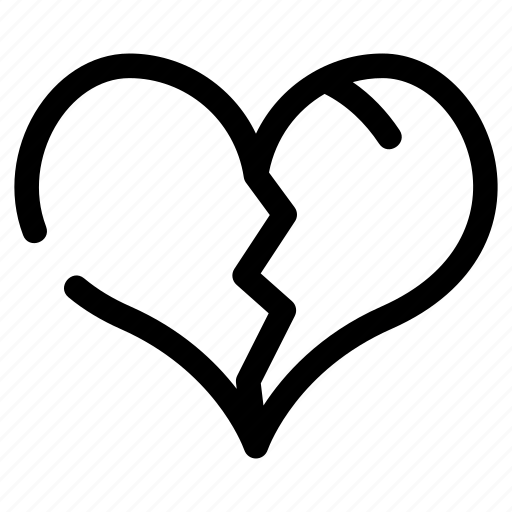 Heartbreak, love, heart, sad, relationship, romance icon - Download on Iconfinder