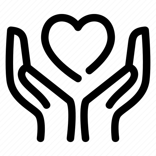Love, hand, heart, valentine, care icon - Download on Iconfinder