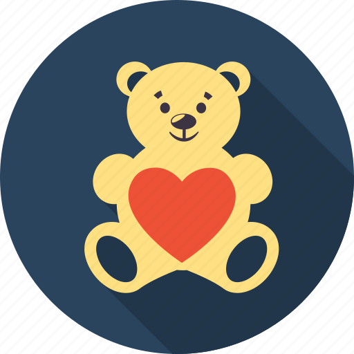 Valentine, bear, favourite, heart, love, romantic, valentines icon - Download on Iconfinder