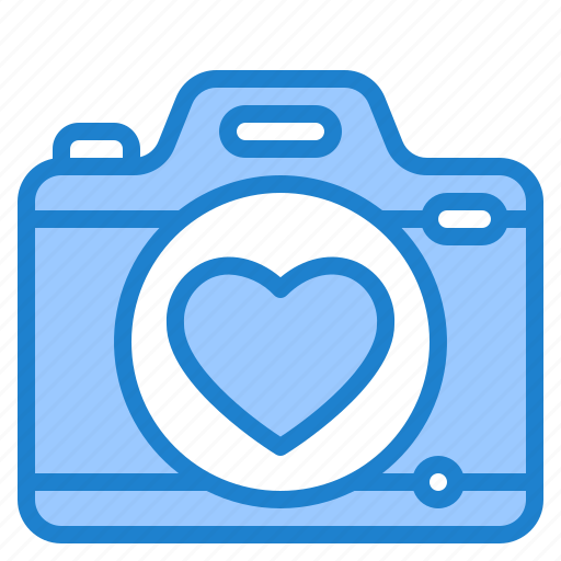 Camera, love, valentine, romance, digital icon - Download on Iconfinder