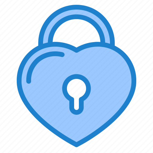 Lock, heart, love, romance, valentine icon - Download on Iconfinder