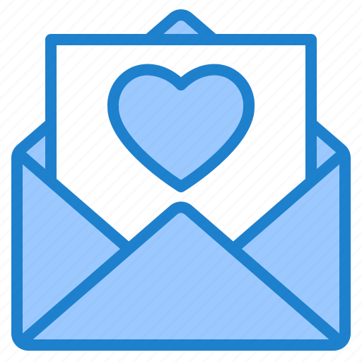Mail, envelope, love, heart, letter icon - Download on Iconfinder