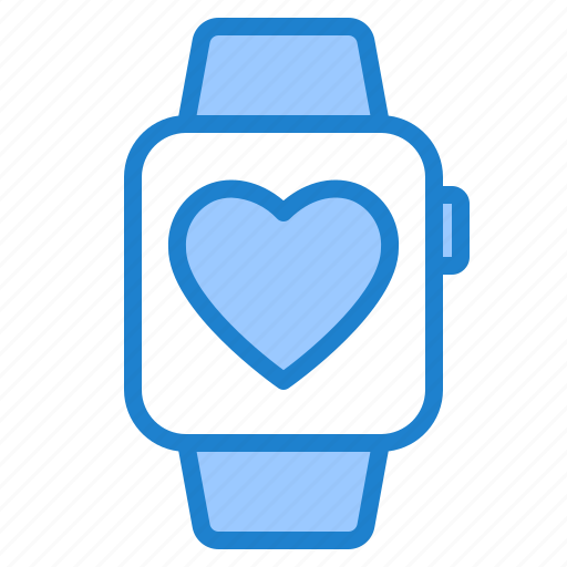 Watch, heart, love, valentine, clock icon - Download on Iconfinder