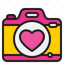 camera, love, valentine, romance, digital