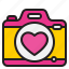 camera, love, valentine, romance, digital 