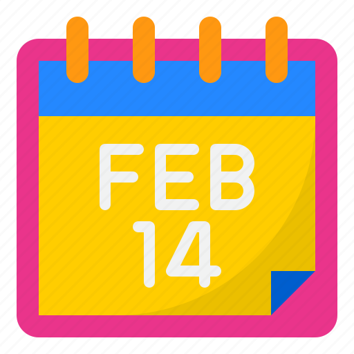 Calendar, heart, love, valentine, date icon - Download on Iconfinder
