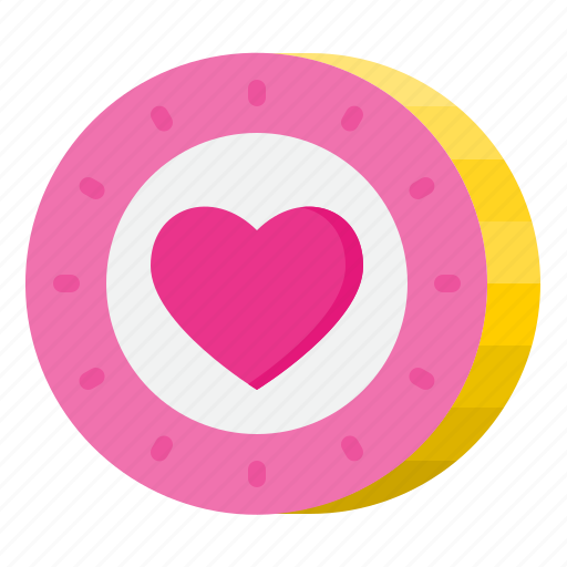 Coin, money, love, heart, finance icon - Download on Iconfinder
