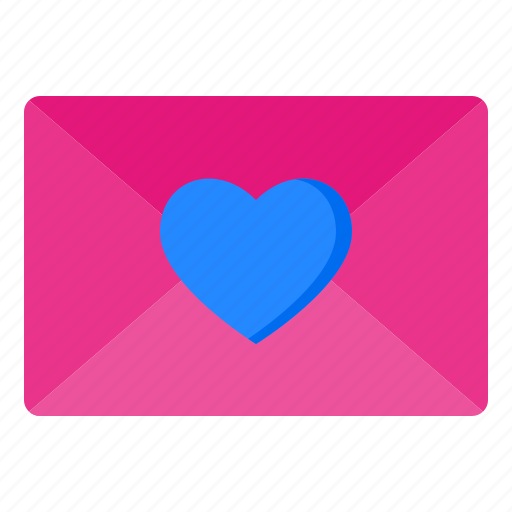 Mail, envelope, love, heart, communication icon - Download on Iconfinder