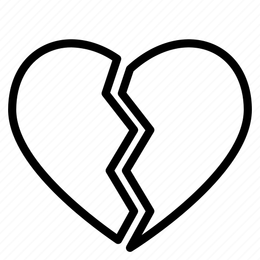 Broken, heart, love, valentine, wedding icon - Download on Iconfinder