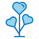love, tree, heart, valentine, romance, plant, romantic