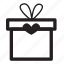 box, date, gift, present 
