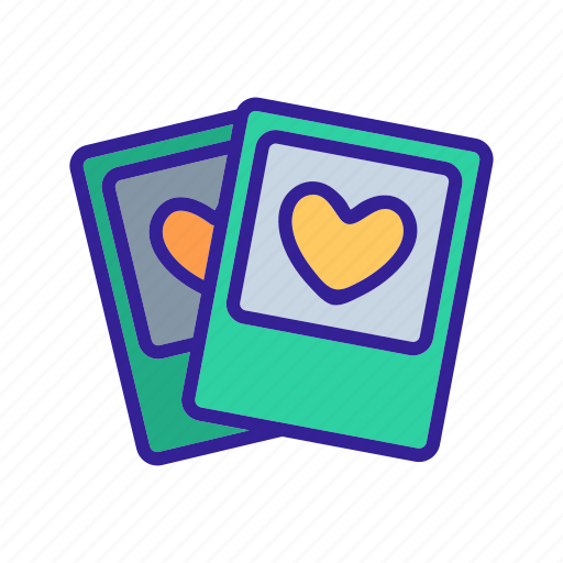 Contour, dating, day, health, heart, love, valentine icon - Download on Iconfinder