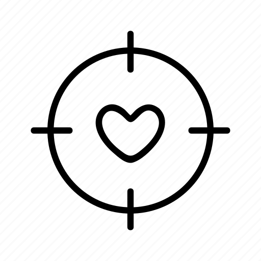 Contour, day, heart, sight, valentine, web icon - Download on Iconfinder
