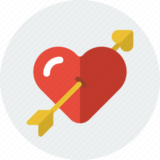 Arrow, cupid, fall in love, falling in love, heart arrow, love, valentines icon - Download on Iconfinder
