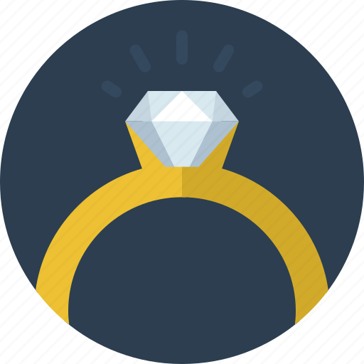 Diamond, jewelry, marriage, proposal, propose, ring, wedding icon - Download on Iconfinder
