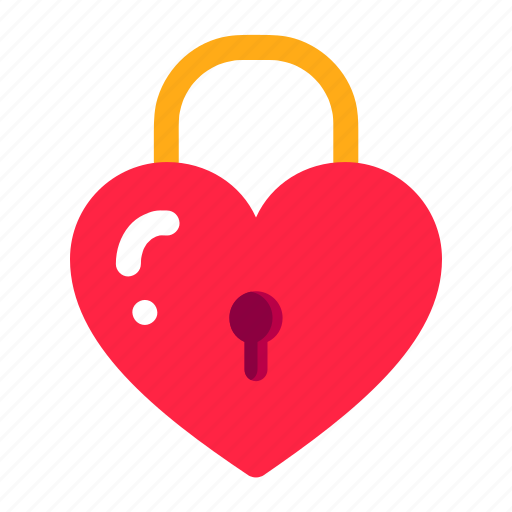 Date, day, heart, lock, love, propose, romance icon - Download on Iconfinder