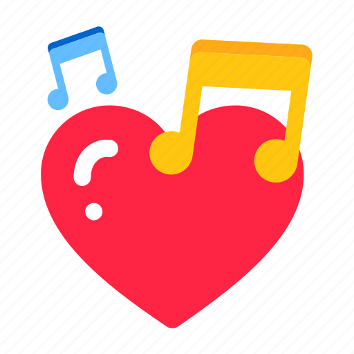 Day, heart, love, music, romance, romantic, song icon - Download on Iconfinder