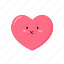 heart, emoji, quiet, like, romance, favorite, love, valentine