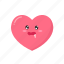 heart, emoji, hungry, dribbling, love, valentine, romantic, like 