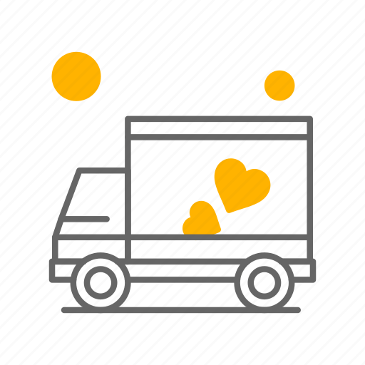 Car, heart, valentine, van icon - Download on Iconfinder