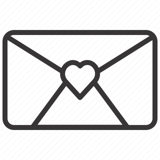 Email, holiday, love, romantic, valentine, wedding icon - Download on Iconfinder