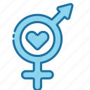 genders, woman, man, couple, sex, heart, love