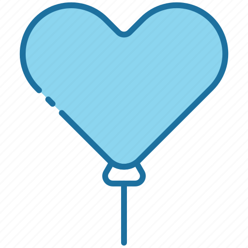 Balloon, celebration, decoration, party, romance, love icon - Download on Iconfinder