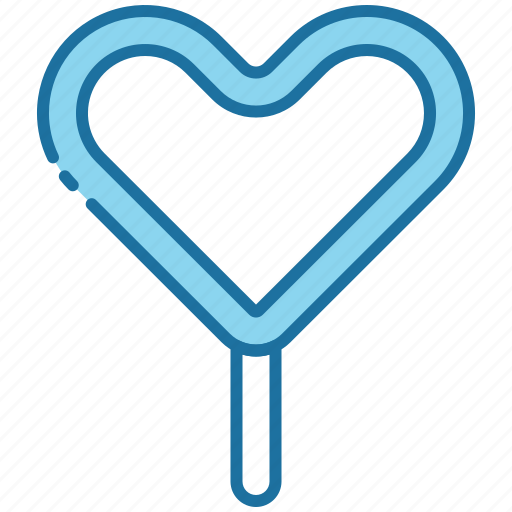 Lollipop, celebration, food, candy, valentine, sweet, love icon - Download on Iconfinder