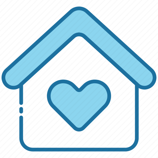 Home, in love, house, heart, love icon - Download on Iconfinder
