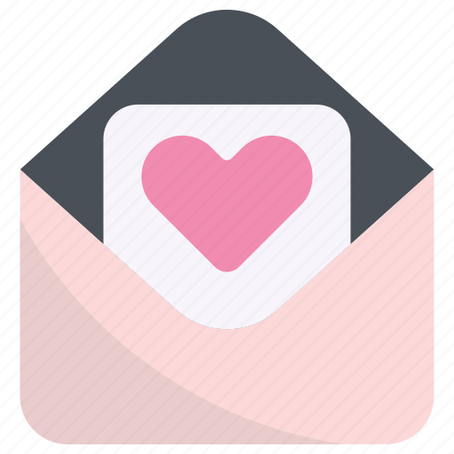Letter, message, communication, in love, love-letter, heart, love icon - Download on Iconfinder