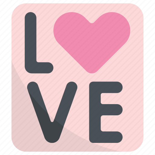 Love, i love u, valentine, romance, romantic, love-letter, heart icon - Download on Iconfinder