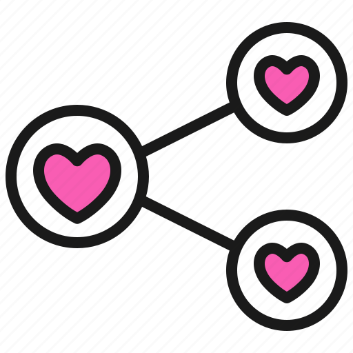 Link, love, romance, share, valentine icon - Download on Iconfinder