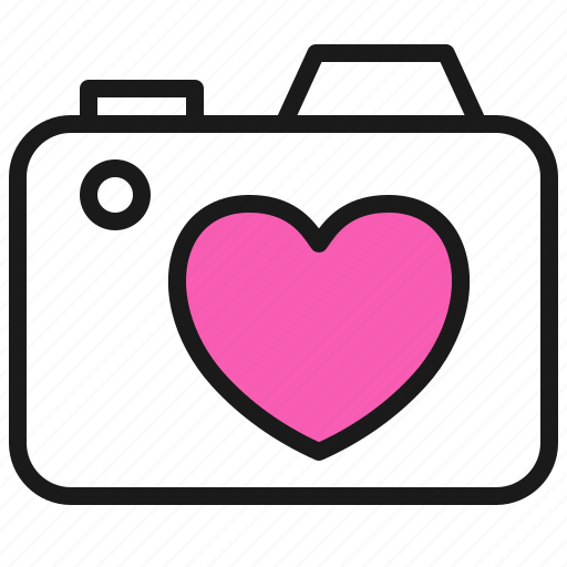Download Camera Love Photo Valentine Icon Download On Iconfinder