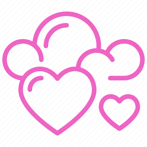 Cloud, dating, love, romance, soulmate, sweety, valentine icon - Download on Iconfinder