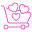 cart, dating, love, romance, soulmate, sweety, valentine