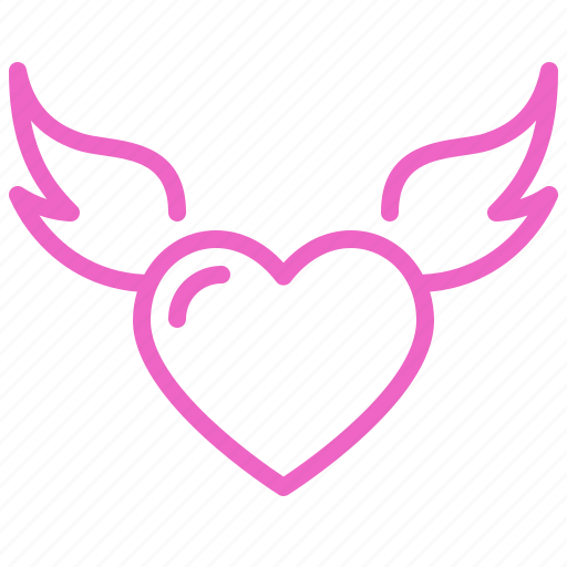 Angel, dating, fairy, love, romance, soulmate, valentine icon - Download on Iconfinder