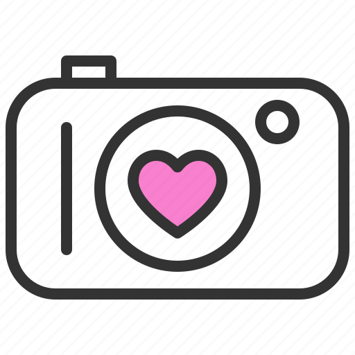 Camera, dating, love, romance, soulmate, sweety, valentine icon - Download on Iconfinder