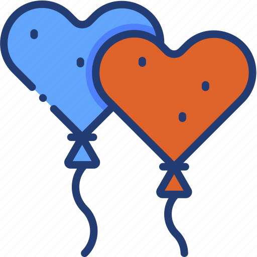 Baloon, love, decoration, heart, heart baloon icon - Download on Iconfinder