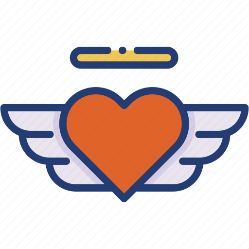 Wing, heart, valentine, romantic, romance, love icon - Download on Iconfinder